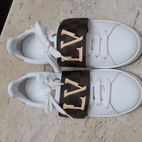 Louis Vuitton Multicolor Monogram Canvas Giant Time Out Sneakers Size 36  Louis Vuitton